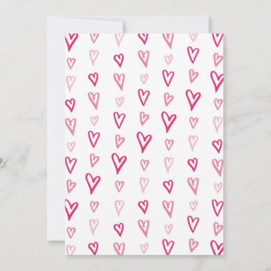 かわいい建築トラックベビーシャワー招待状 招待状 (裏面)