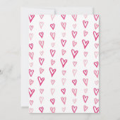 かわいい建築トラックベビーシャワー招待状 招待状 (裏面)