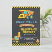 かわいい建築トラック 招待状 (スタンド正面)