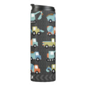 かわいい建築パーソナライズされた車 タンブラー (回転右)