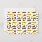 かわいい建築写真誕生日ありがとう サンキューカード (裏面)