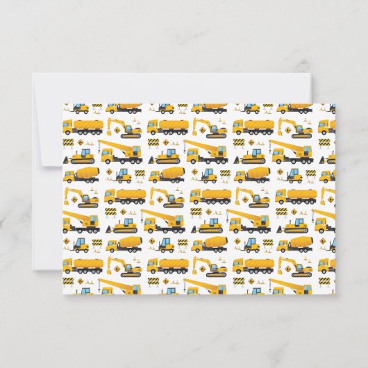 かわいい建築写真誕生日ありがとう サンキューカード (裏面)