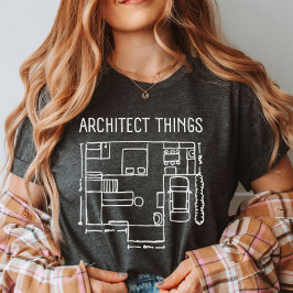 かわいい建築家の先生 |アーキテクチャ専攻のグラード Tシャツ