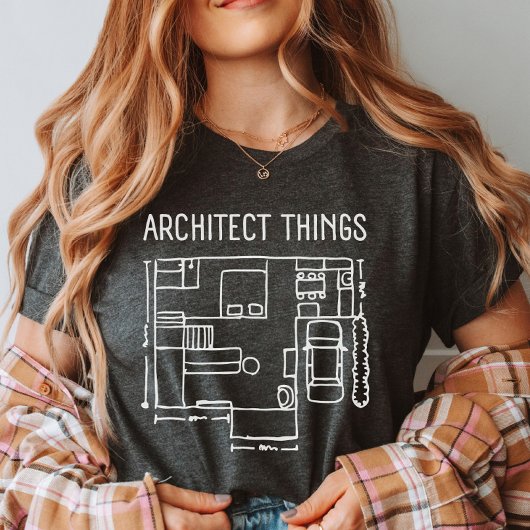 かわいい建築家の先生 |アーキテクチャ専攻のグラード Tシャツ