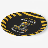 かわいい建築5thバースデーパーティー ペーパープレート (アングル)