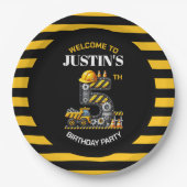 かわいい建築5thバースデーパーティー ペーパープレート (正面)