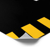 かわいい建築6thバースデーパーティー ポスター (角)