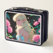 かわいい弁当箱 メタルランチボックス (裏面)