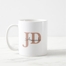 かわいい弁護士のJD卒業 名前入り  コーヒーマグカップ
