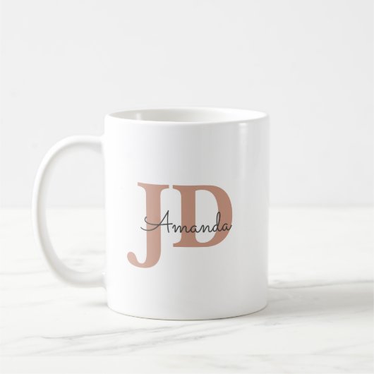 かわいい弁護士のJD卒業 名前入り コーヒーマグカップ (左)
