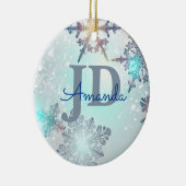 かわいい弁護士JD卒業生パーソナライズされた名 セラミックオーナメント (右)