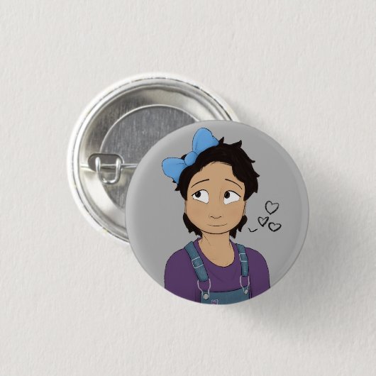 かわいい弓! 缶バッジ (正面&裏面)