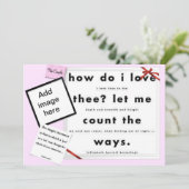 かわいい引用文どのように私はサンキューカードを愛する シーズンカード (スタンド正面)