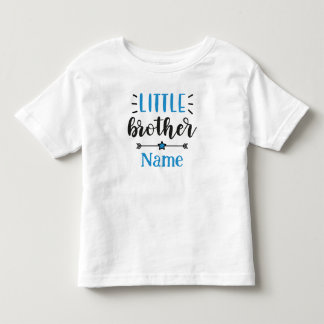かわいい弟の名前入りデザイン トドラーTシャツ