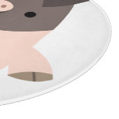 かわいい強いマンガ豚の切り板 カッティングボード (角)