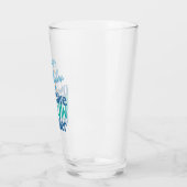 かわいい強迫ペンギン障害 タンブラーグラス (左)