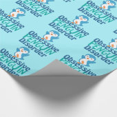 かわいい強迫性ペンギン病 ラッピングペーパー (角)