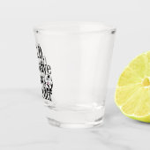 かわいい強迫性牛病 ショットグラス (右)