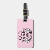 かわいい強迫性牛病 ラゲッジタグ (正面縦)