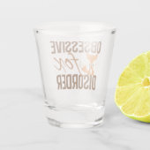 かわいい強迫神経症キツネ障害 ショットグラス (裏面)