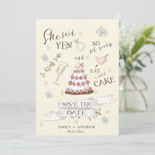 かわいい彼女はYes漫画のスタイル日付を保存した 招待状 (スタンド正面)