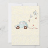 かわいい彼女はYes漫画のスタイル日付を保存した 招待状 (裏面)