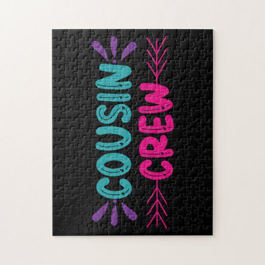 かわいい従兄弟クルー ジグソーパズル (縦)