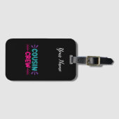 かわいい従兄弟クルー ラゲッジタグ (正面横)