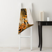 かわいい徘徊の小さな魔女ジャッククモの巣誕生日 シェルパブランケット (インサイチュ)