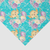 かわいい復活祭のチキンカラフルパターン 薄葉紙 (詳細)