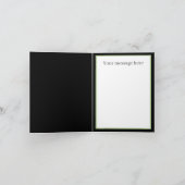 かわいい復活祭の牛の追加メッセージ シーズンカード (内部)