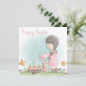 かわいい復活祭 シーズンカード (スタンド正面)