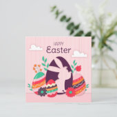 かわいい復活祭 シーズンカード (スタンド正面)