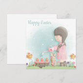 かわいい復活祭 シーズンカード (正面/裏面)