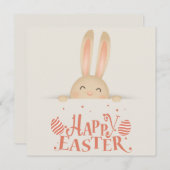 かわいい復活祭 シーズンカード (正面/裏面)