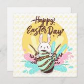 かわいい復活祭 シーズンカード (正面/裏面)