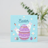 かわいい復活祭 シーズンカード (スタンド正面)