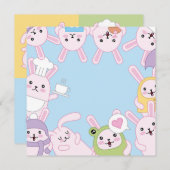 かわいい復活祭 シーズンカード (正面/裏面)