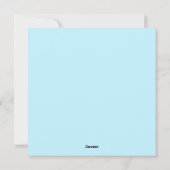 かわいい復活祭 シーズンカード (裏面)