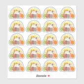 かわいい復活祭 シール (シート)