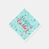 かわいい復活祭 スタンダードカクテルナプキン (角)