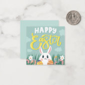 かわいい復活祭 ノートカード (正面/裏面インサイチュ)
