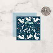 かわいい復活祭 ノートカード (正面/裏面インサイチュ)