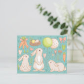 かわいい復活祭 ポストカード (スタンド正面)