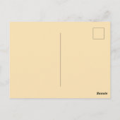 かわいい復活祭 ポストカード (裏面)