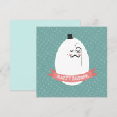 かわいい復活祭 招待状 (正面/裏面)