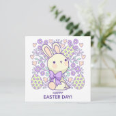 かわいい復活祭 招待状 (スタンド正面)