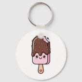 かわいい微笑みアイスクリーム キーホルダー (裏面)