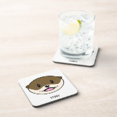 かわいい微笑みオッター コースター (右側)