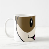 かわいい微笑みオッター コーヒーマグカップ (左)